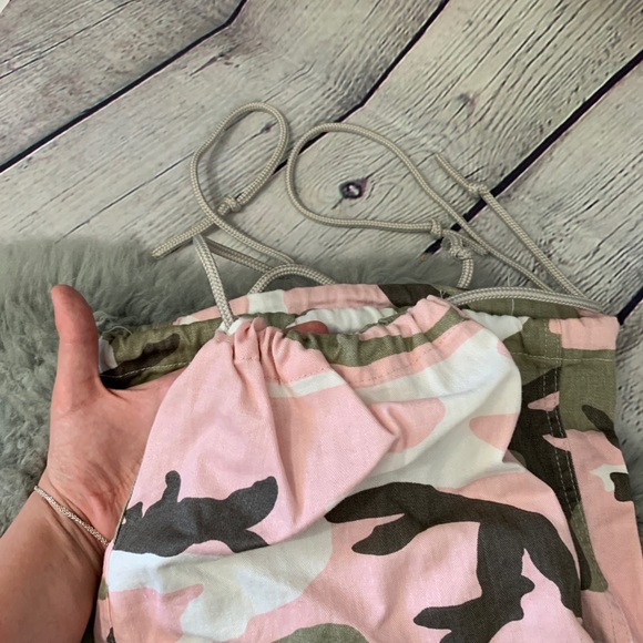 Rothco | Pants & Jumpsuits | Rothco Pink Green Camo Paratrooper Pants ...